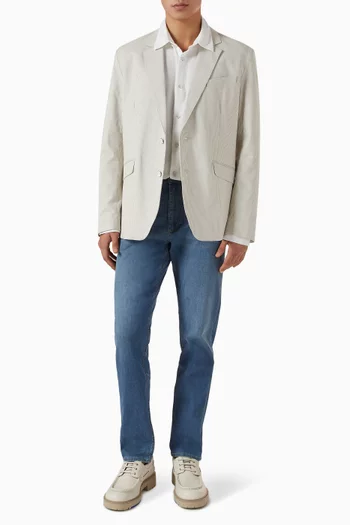 Dalton Buttoned Shirt in Canvas