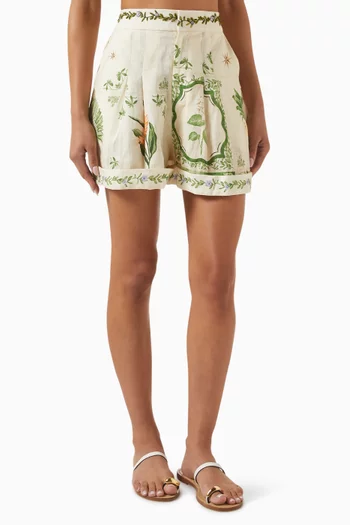 Rommy Wild Shorts in Linen