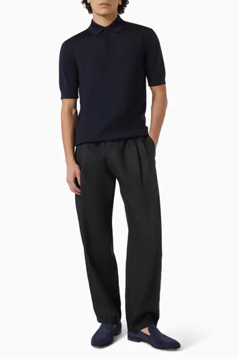 Polo Shirt in Knit