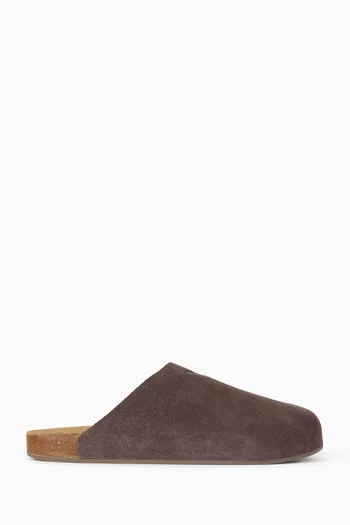 Adimule Slides in Suede