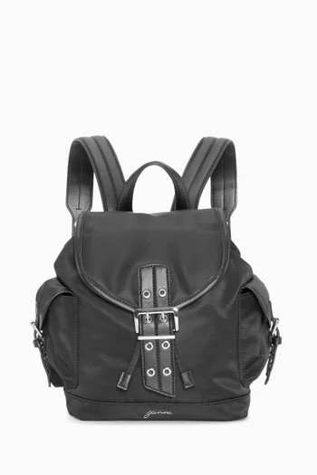 Small Bucky Backpack in Recycled Nylon