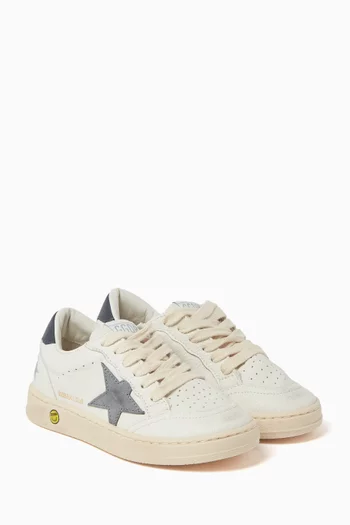 Junior Ball Star Sneakers in Nappa