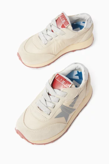 Marathon Sneakers in Suede & Nylon