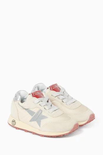 Marathon Sneakers in Suede & Nylon