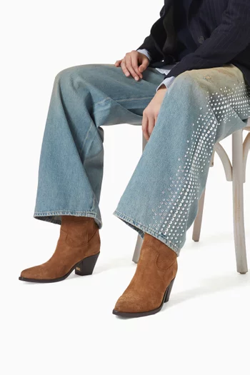 Wish Star Boots in Suede
