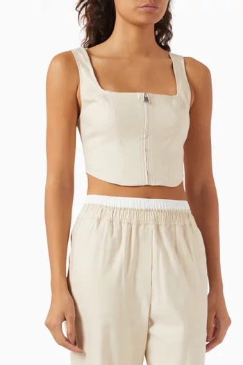 Anderson Bustier Top