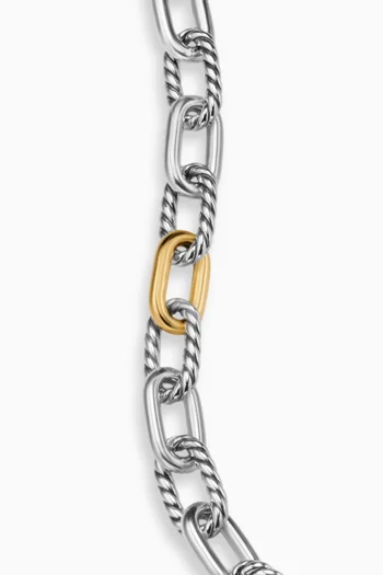 DY Madison® Chain Bracelet in 18kt Gold & Silver