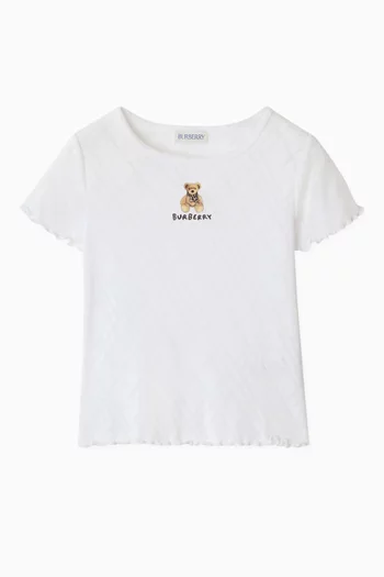 Penny Bear-print T-shirt in Cotton