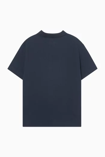 Thomas Bear Polo Shirt in Cotton-pique