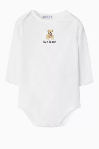 Annie Bear Bodysuit in Cotton