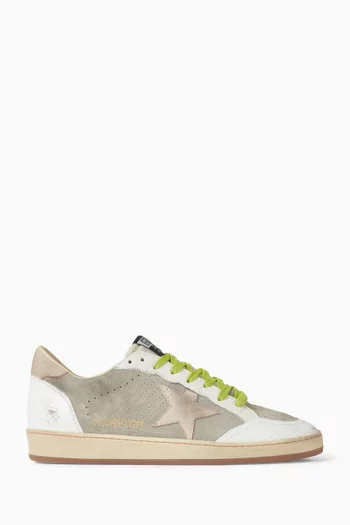 Ball Star Sneakers in Suede & Leather
