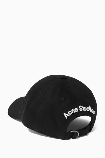 Logo Cap in Cotton-twill