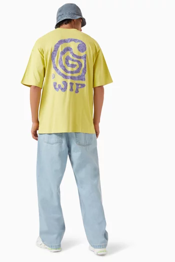 Helix T-shirt in Cotton Jersey