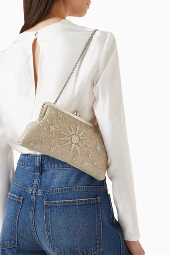 Rising Sun Classic Clutch in Canvas