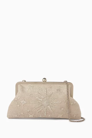 Rising Sun Classic Clutch in Canvas