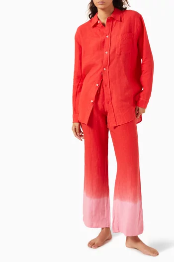 Lounge Shirt in Linen