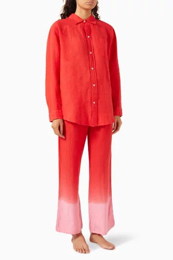 Lounge Shirt in Linen