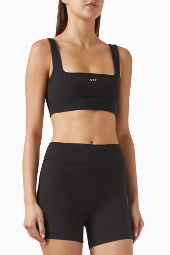 The Square Sports Bra in Cloud™