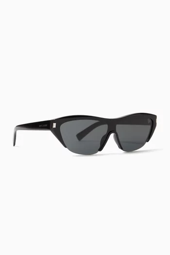 Oval Sunglasses in Acetate