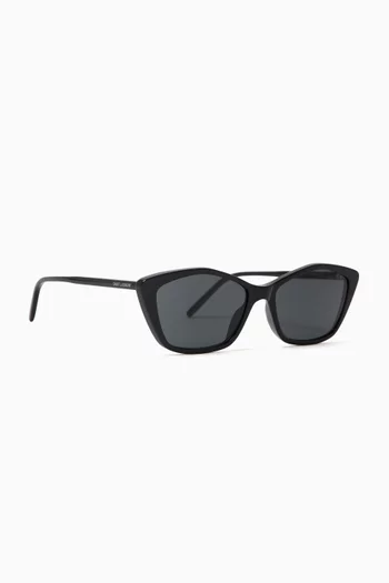 Cat-eye Sunglasses in Recycled Acetate
