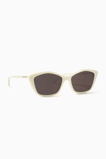 Cat-eye Sunglasses in Recycled Acetate