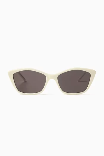 Cat-eye Sunglasses in Recycled Acetate