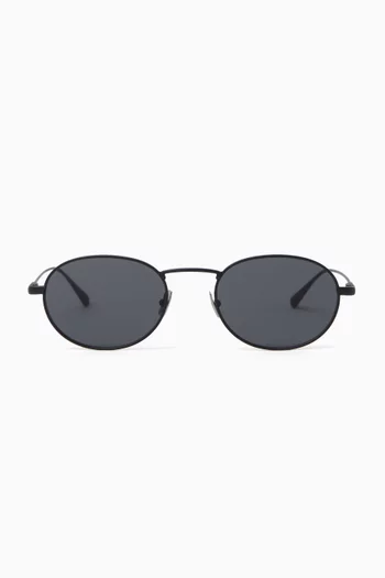Round Sunglasses in Metal