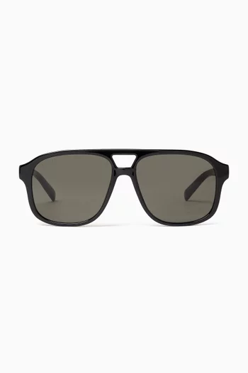 Aviator Sunglasses in Acetate