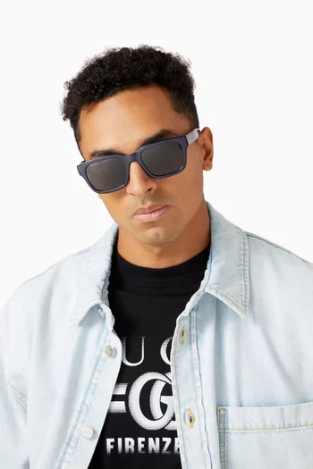 Square Sunglasses in Acetate