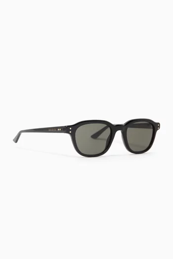 D-frame Sunglasses in Acetate