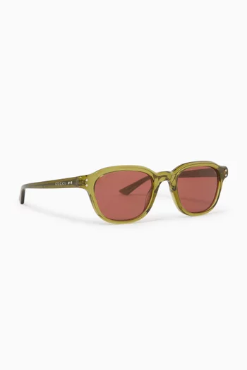 D-frame Sunglasses in Acetate