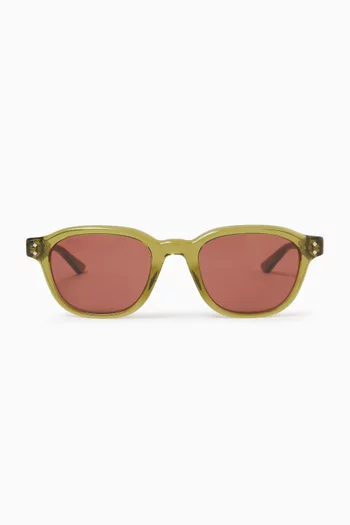 D-frame Sunglasses in Acetate