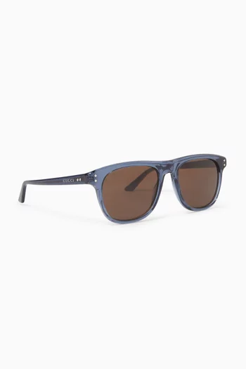 Square Sunglasses in Acetate