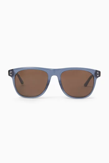 Square Sunglasses in Acetate