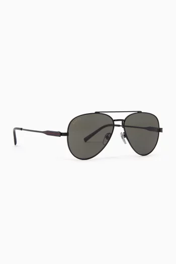 Aviator Sunglasses in Metal
