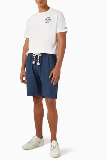 Portofino Printed T-shirt in Cotton-jersey