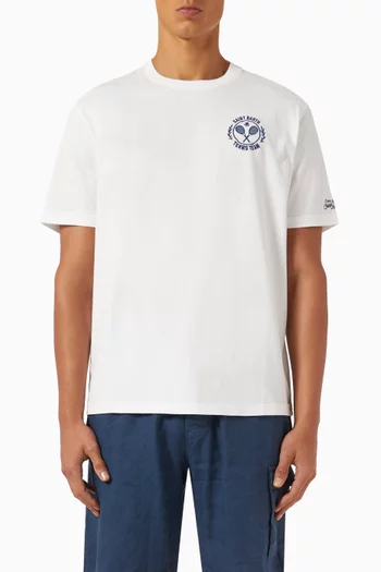 Portofino Printed T-shirt in Cotton-jersey