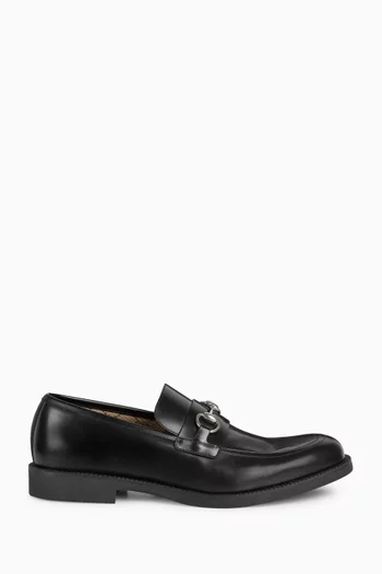 Horsebit Loafers in Leather