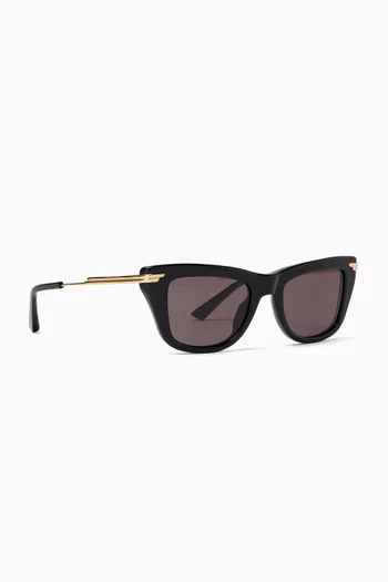 Square Sunglasses in Recycled Acetate