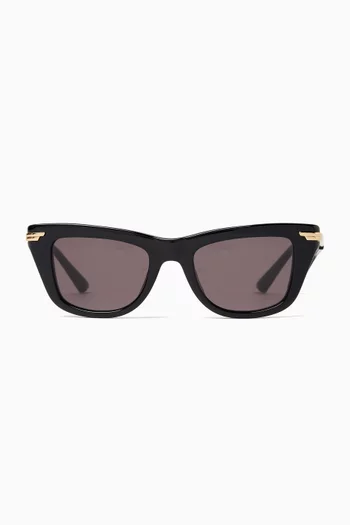 Square Sunglasses in Recycled Acetate