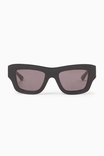 Square Sunglasses in Recycled Acetate