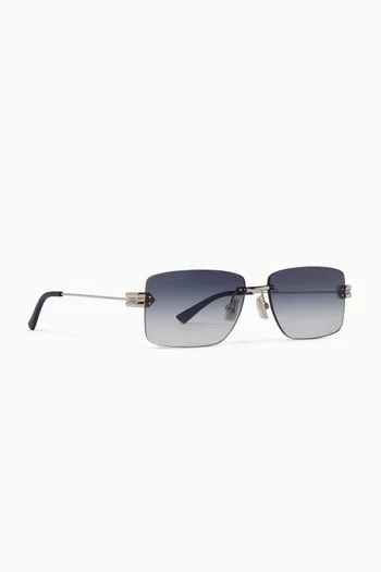Square Sunglasses in Metal