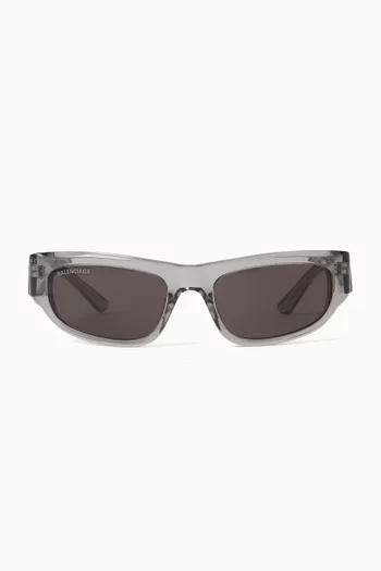 Rectangle Sunglasses in Acetate