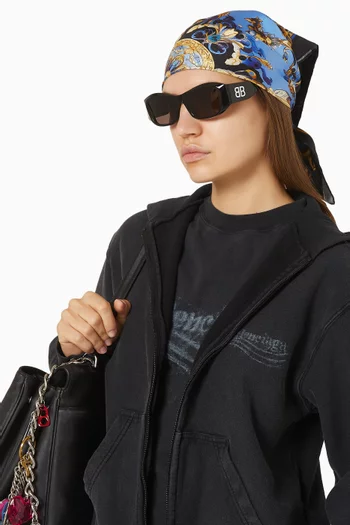 Square Sunglasses in Recycled Acetate