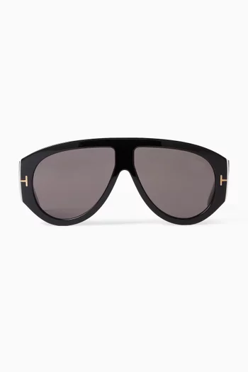 Bronson Aviator Sunglasses in Acetate