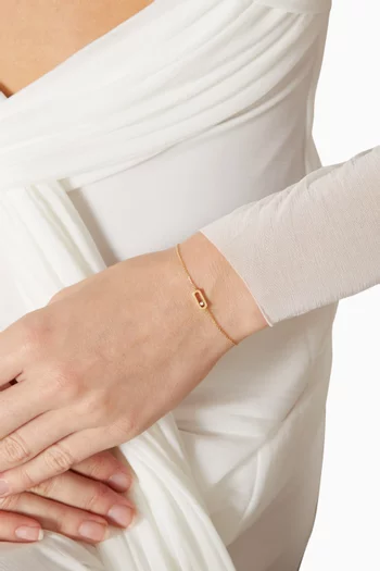 سوار مرصع بالماس ذهب أصفر عيار 18 من مجموعة كيرز