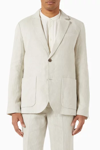 Fintry Blazer in Linen