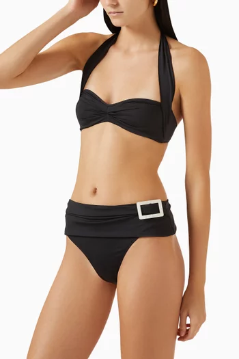 x Bella Hadid Maverick Micro Swim Skirt Bikini Briefs