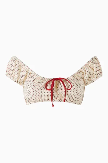 x Bella Hadid Angel Bikini Top