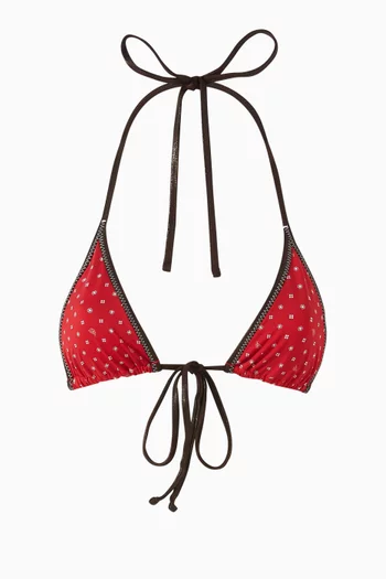 x Bella Hadid Paradise Halter Bikini Top
